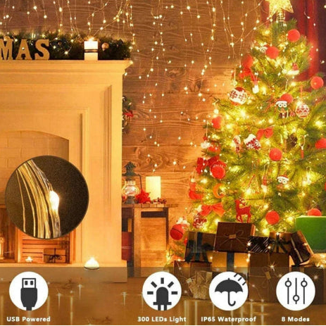 Festliche LED-Lichterkette™ 🎄✨